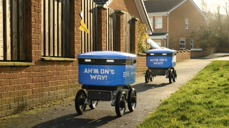 Evri launches autonomous delivery robot trial in Barnsley.