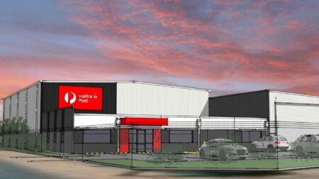 Australia Post to build four regional parcel facilities in South Australia Concept render for the site at Murray Bridge.