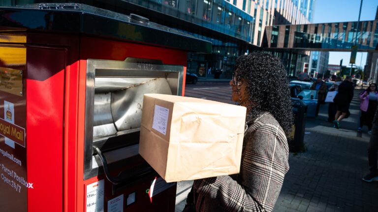 Royal Mail launches parcel postboxes for medium-sized items.