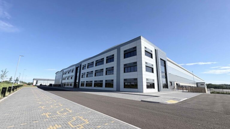 CEVA Logistics opens new UK distribution facility to support e-commerce growth Exterior of the new Derby, UK, CEVA Logistics distribution facility.