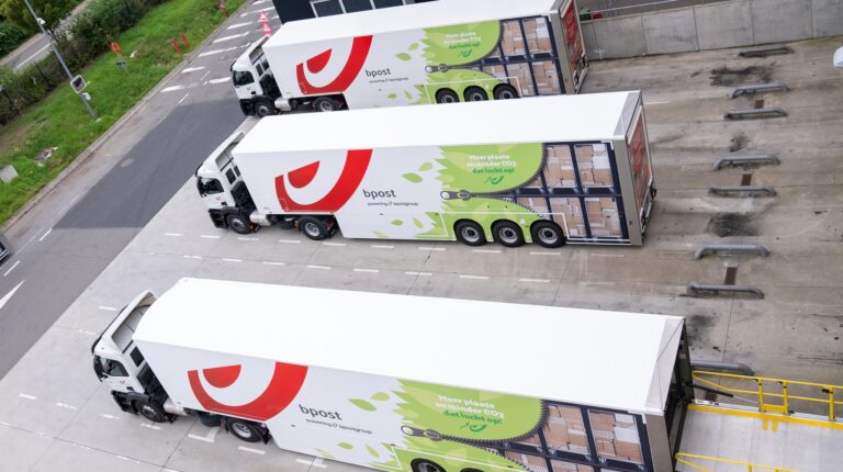 Bpost orders double-deck trailers to boost parcel capacity.