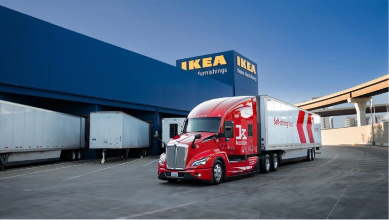 IKEA selects Kodiak for driverless freight launch IKEA selects Kodiak for driverless freight launch